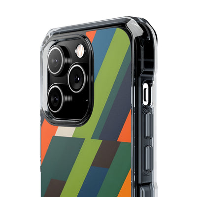 Angled Retro Mosaic · Impact Custodia per iPhone · Magsafe