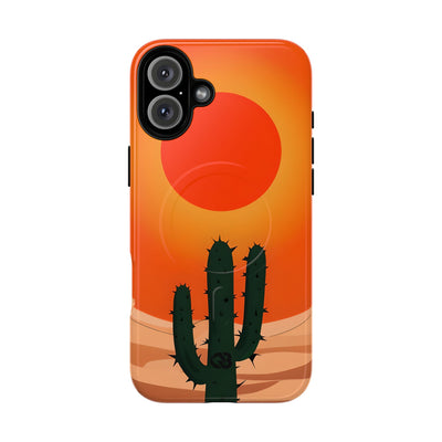 Scorched Saguaro Sunset · Tough+ Phone Case for iPhone · Magsafe