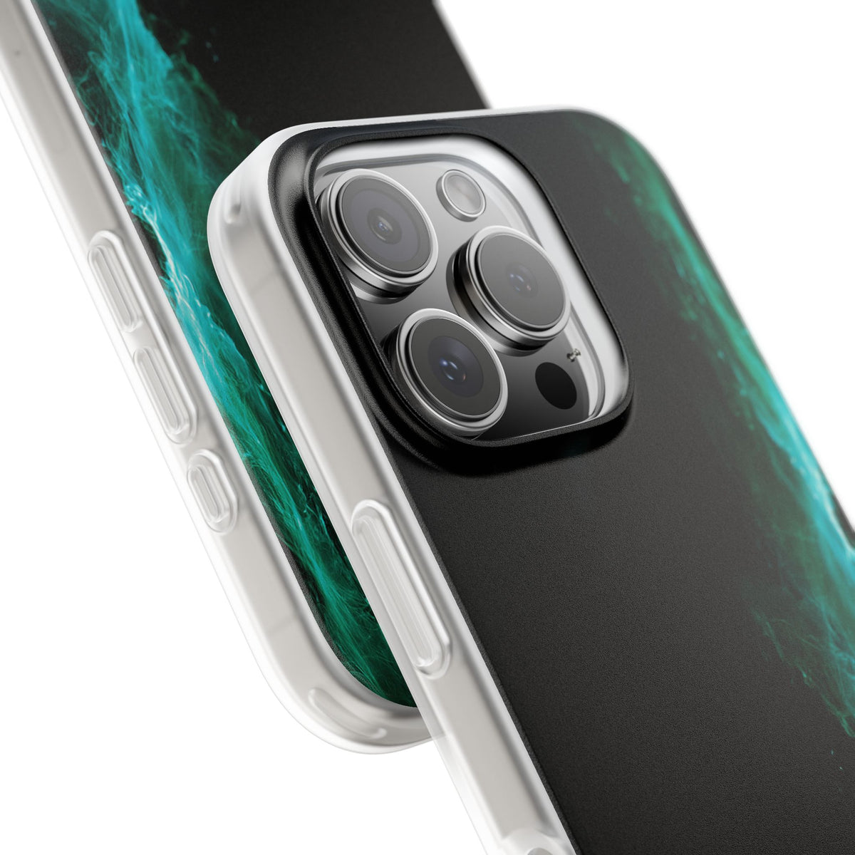 Luminous Plume · Lite Phone Case for iPhone ·  Teal