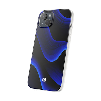 Cobalt Ridge Waves · Lite Phone Case for iPhone ·  Blue