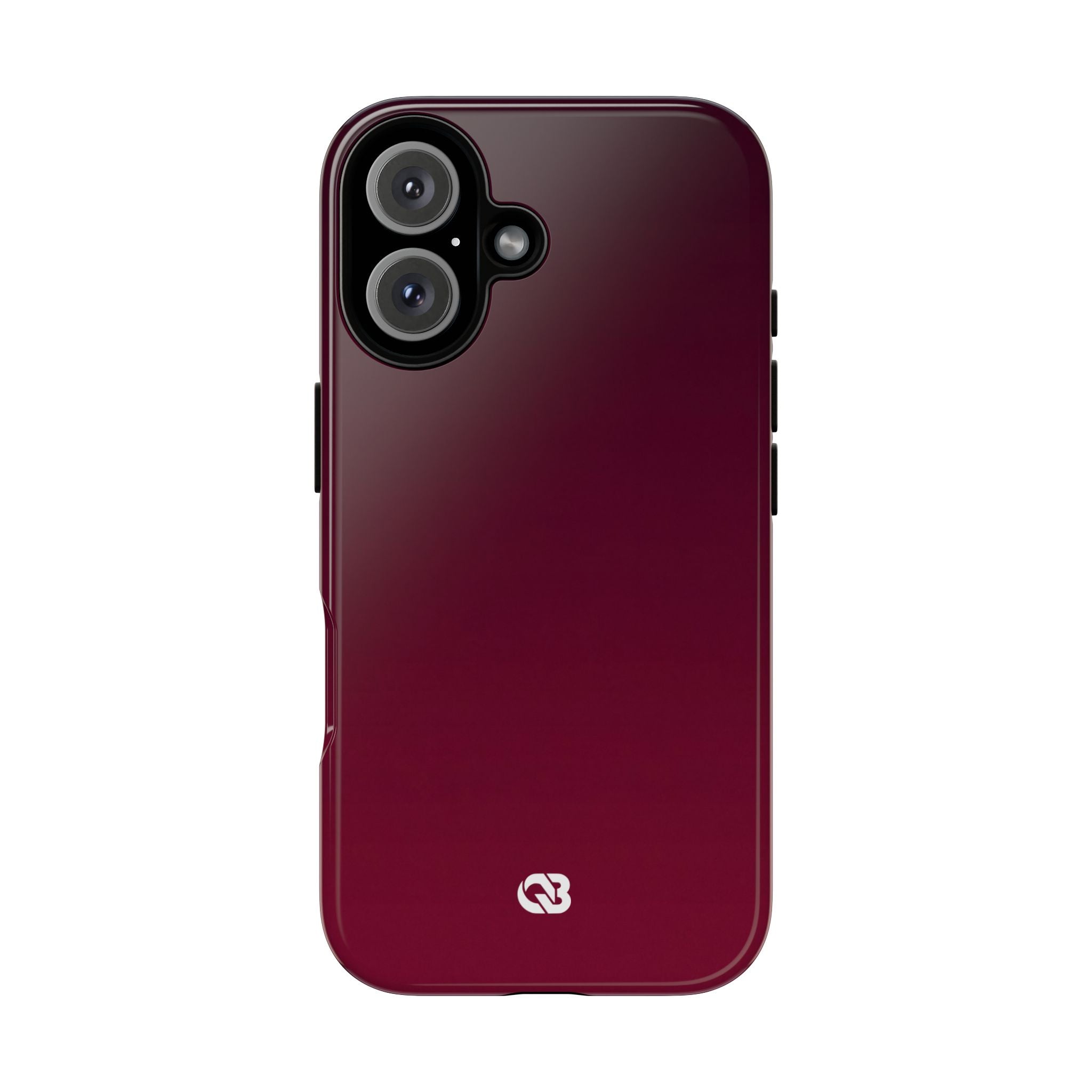 Red Tough Phone Case for iPhone - Deep Sangria Gradient