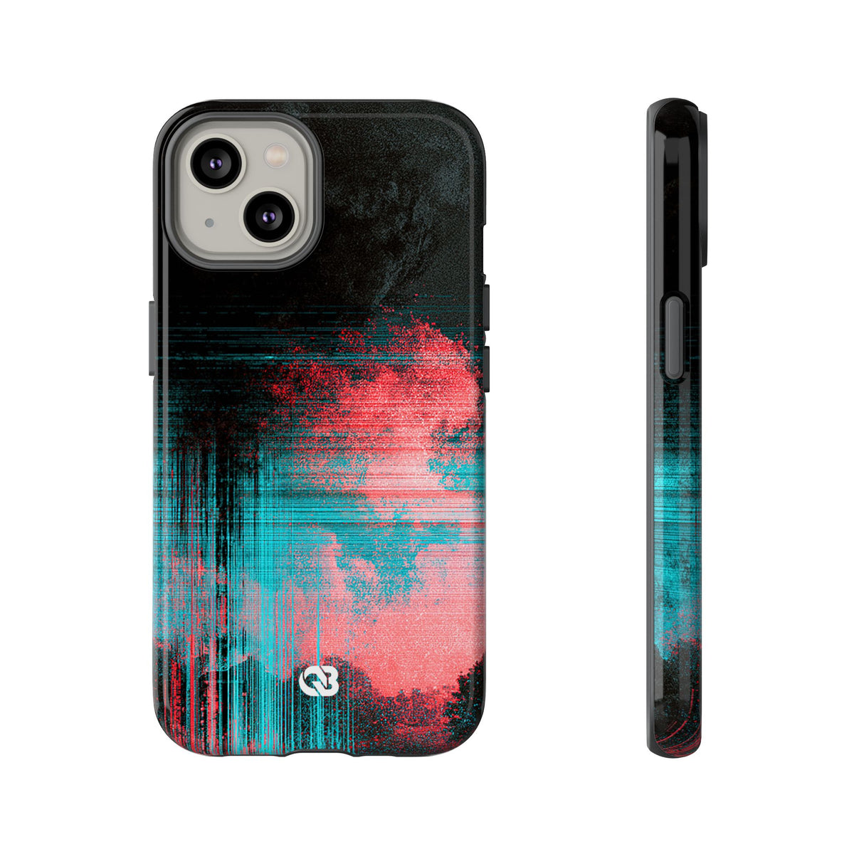 Digital Signal Drift · Tough Phone Case for iPhone · Black