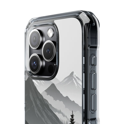 Grey Impact MagSafe Phone Case for iPhone - Granite Ridge Mist