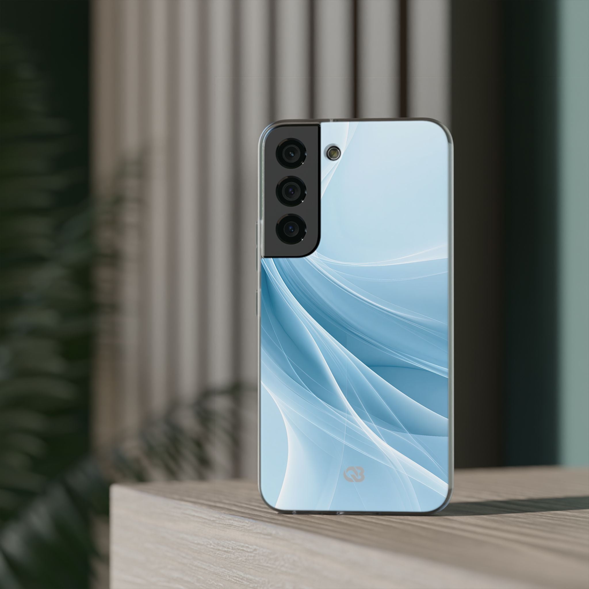 Blue Lite Phone Case for Samsung - Arctic Silk Drift