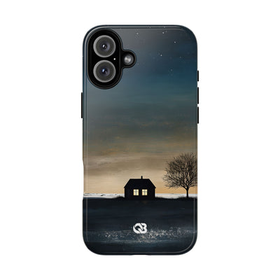 Midnight Cabin Glow · Tough Hoesje voor iPhone