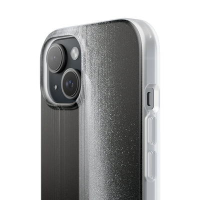 Black Lite Phone Case for iPhone - Brutalist Pixel Monolith