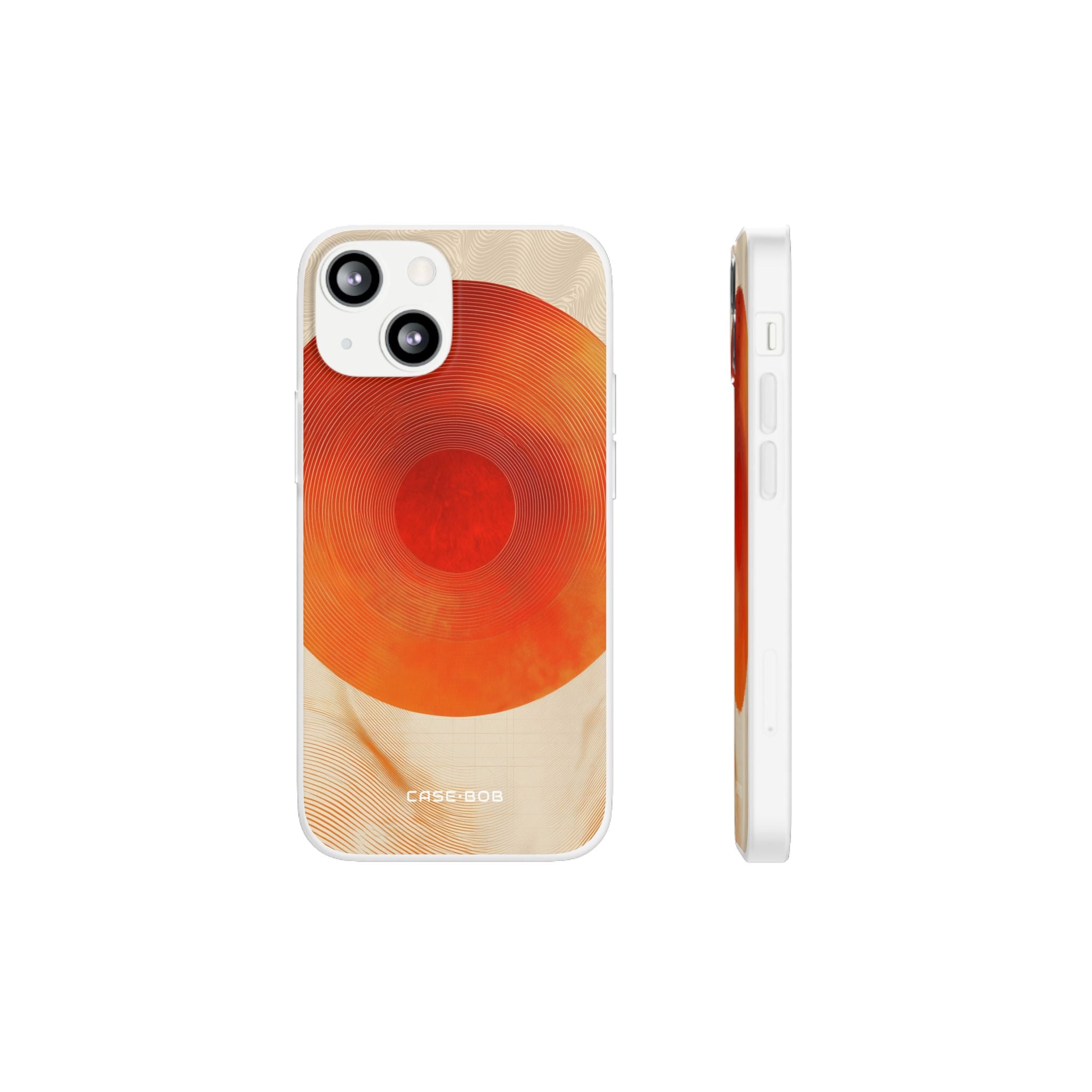Sunburst Swirl iPhone 13 mini Case - Soft