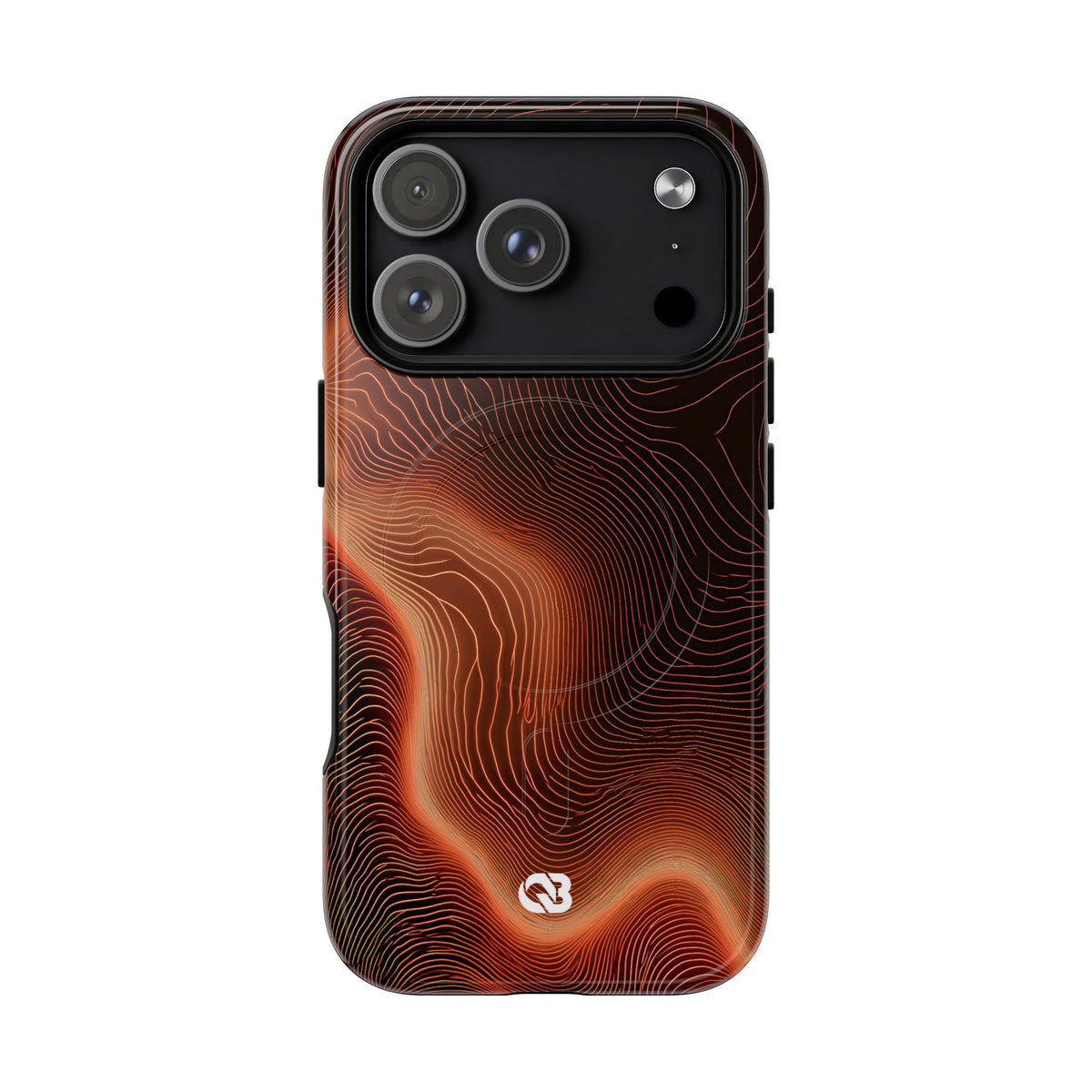 Caldera Ridge · Tough 2.0 Magnetic Phone Case for iPhone · Orange