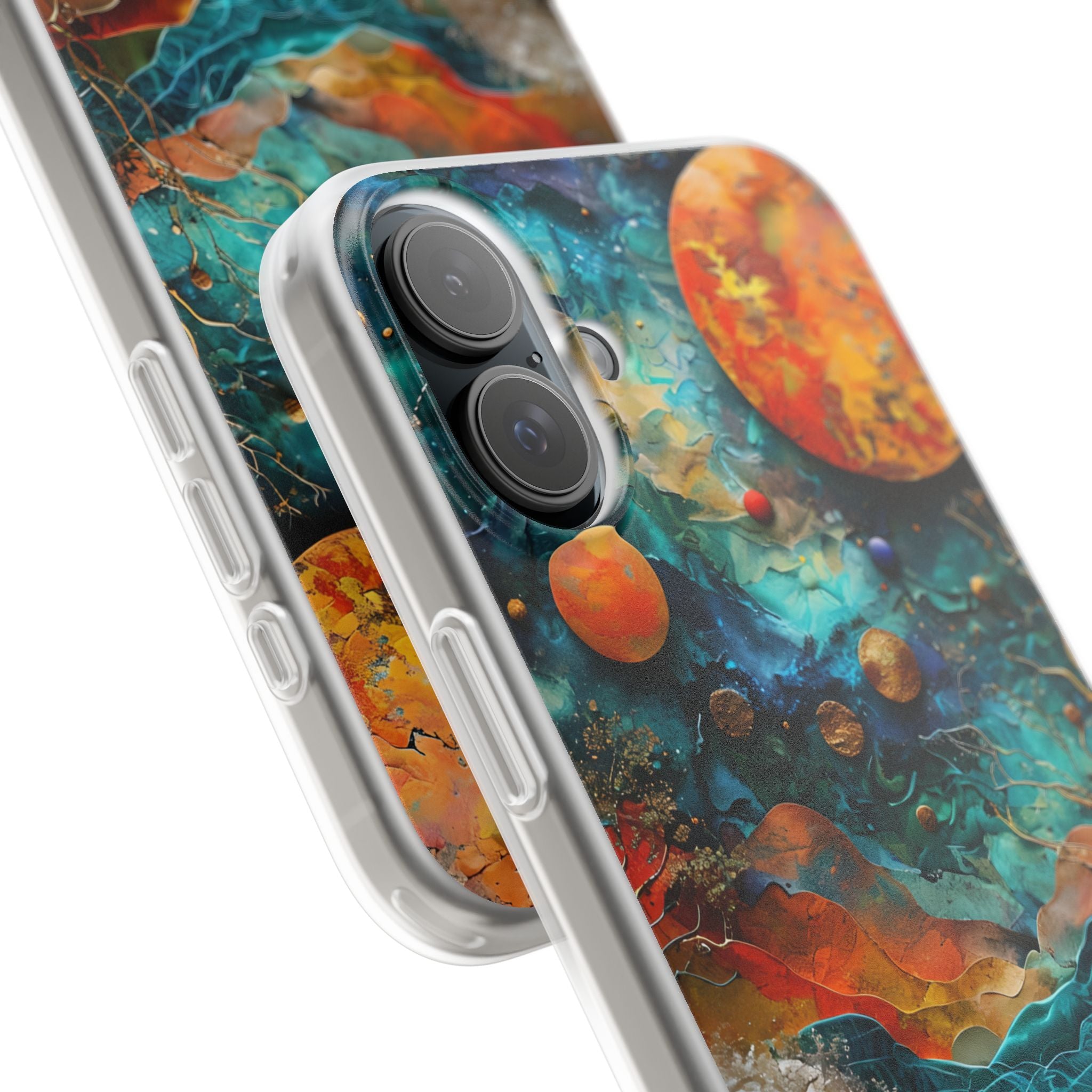 Copper Horizon Drift · Soft Mobilskal för iPhone