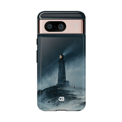Nordic Coastal Beacon · Tough Phone Case for Pixel ·  Blue