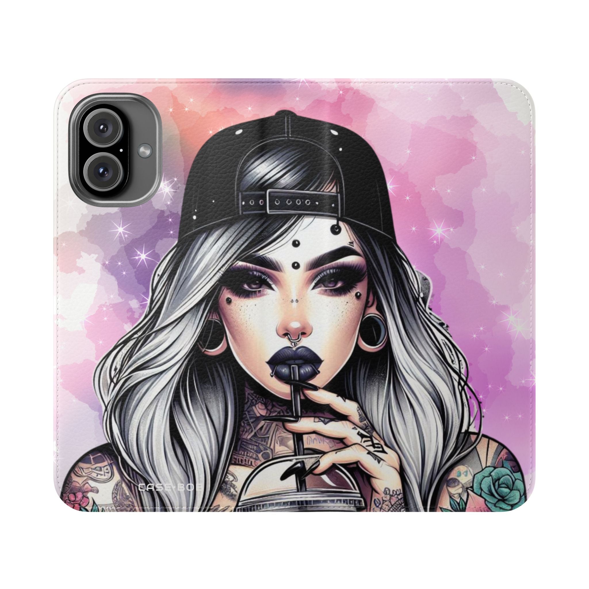 Silver Siren - iPhone 16 Plus Case - Wallet