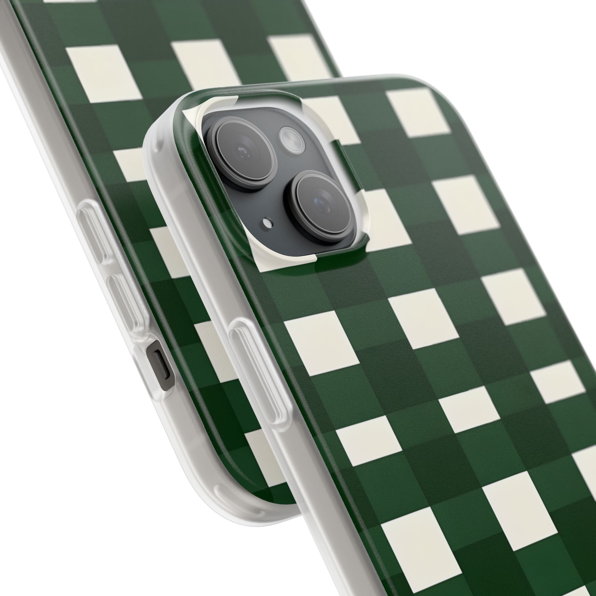 Hunter Green Plaid · Soft Handyhülle für iPhone