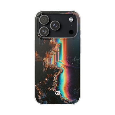 Prismatic Circuit · Lite Phone Case for iPhone ·  Black