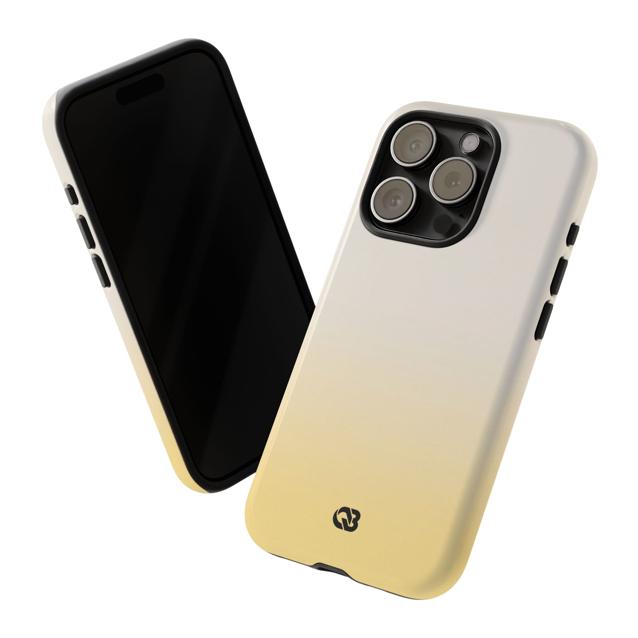 Yellow Tough Phone Case for iPhone - Bleached Citron Haze