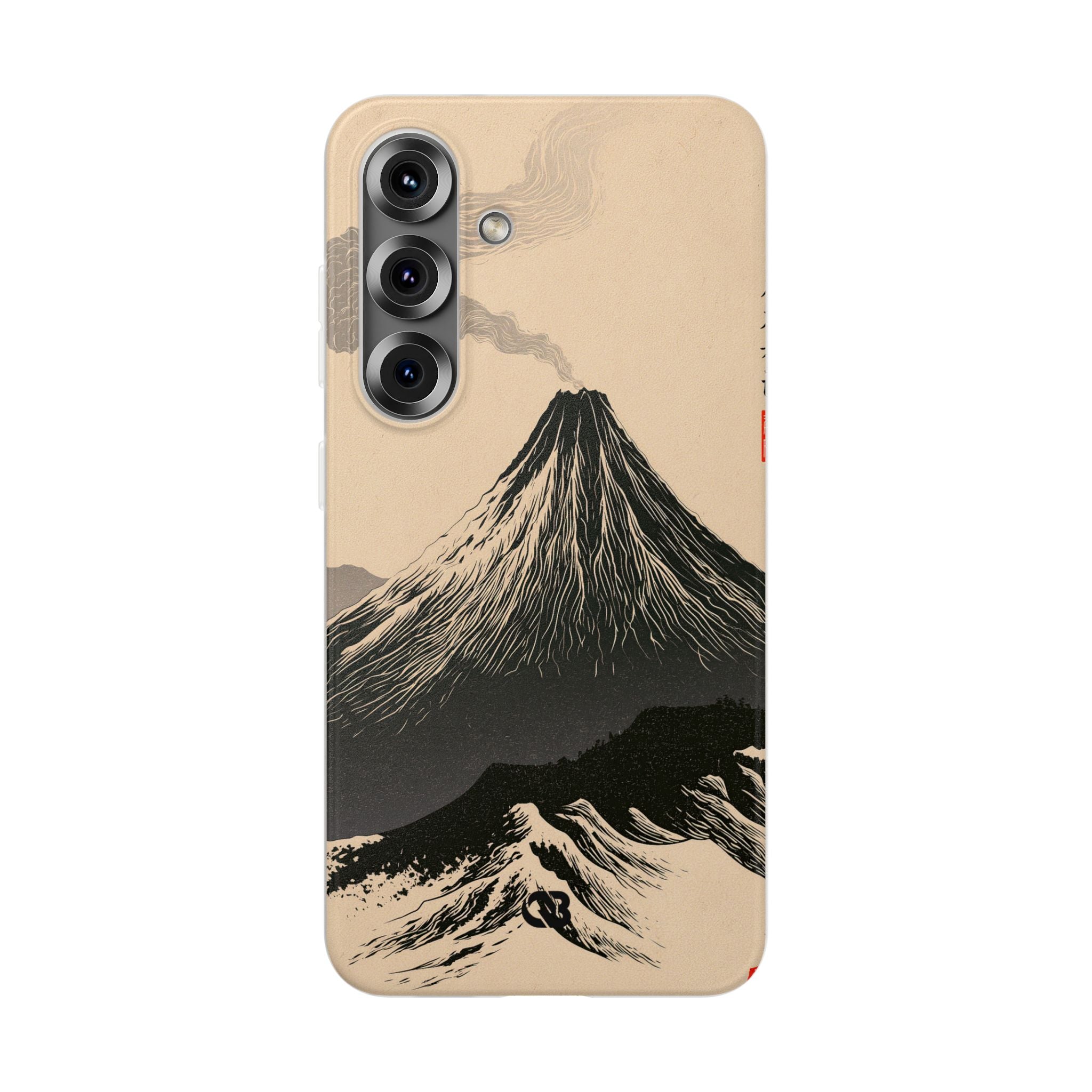 Beige Lite Phone Case for Samsung - Obsidian Ink Summit