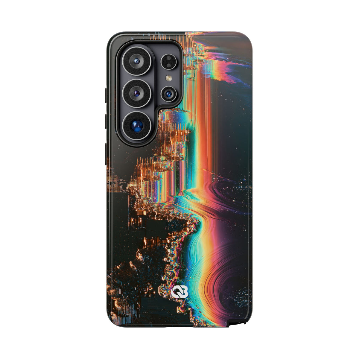 Prismatic Circuit · Tough Phone Case for Samsung · Black