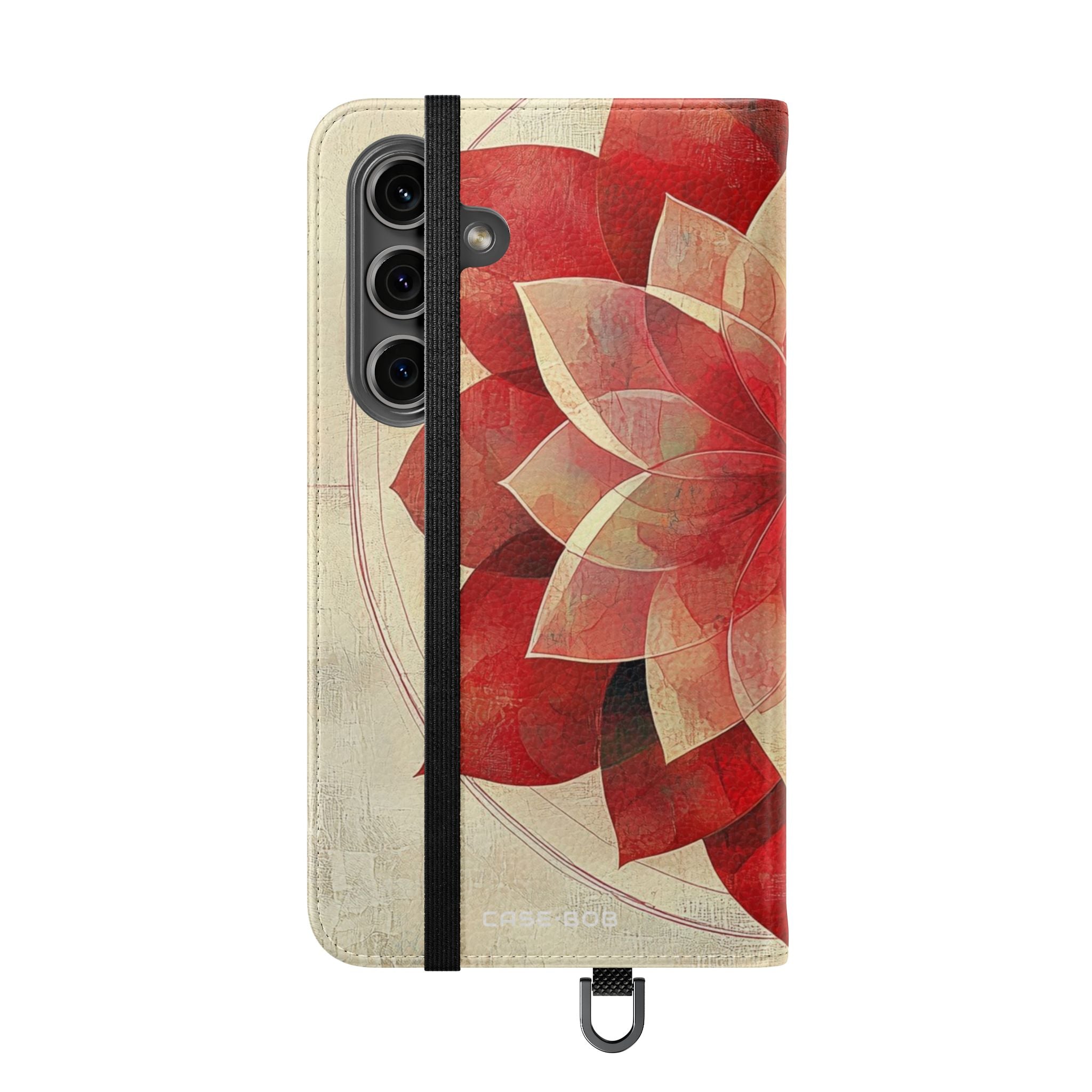 Crimson Bloom - Samsung S24 Case - Wallet
