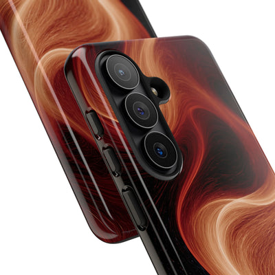 Solar Ember Flow · Tough Phone Case for Samsung · Orange