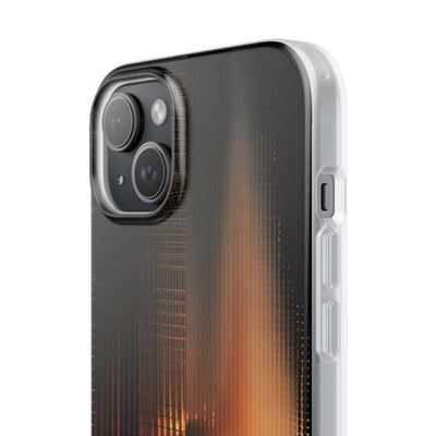 Luminous Grid · Lite Phone Case for iPhone ·  Black