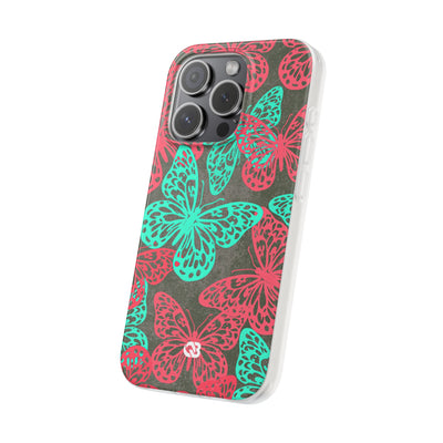 Electric Papillon · Lite Phone Case for iPhone ·  Pink