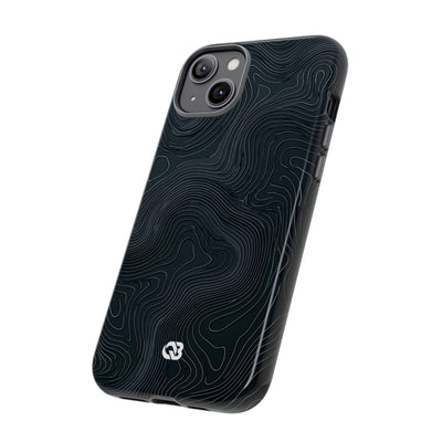 Obsidian Elevation · Tough Phone Case for iPhone · Black