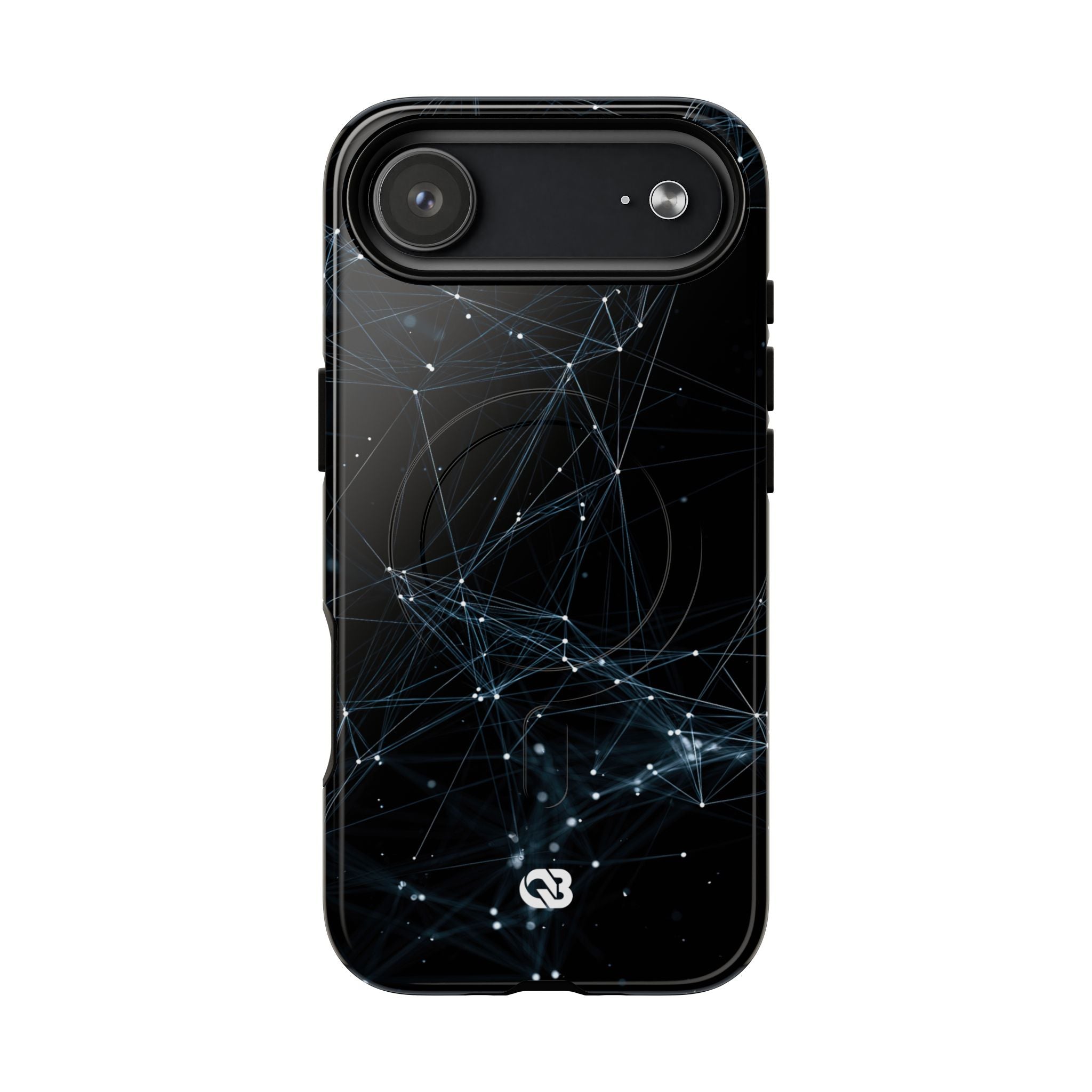 Black Tough 2.0 Magsafe Phone Case for iPhone - Arctic Neural Mesh