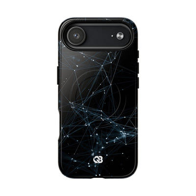Black Tough 2.0 Magsafe Phone Case for iPhone - Arctic Neural Mesh