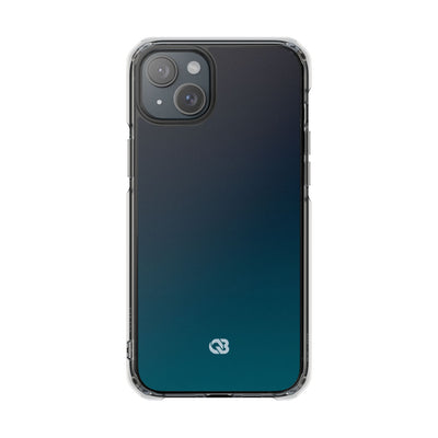 Teal Impact MagSafe Phone Case for iPhone - Abyss Teal Haze