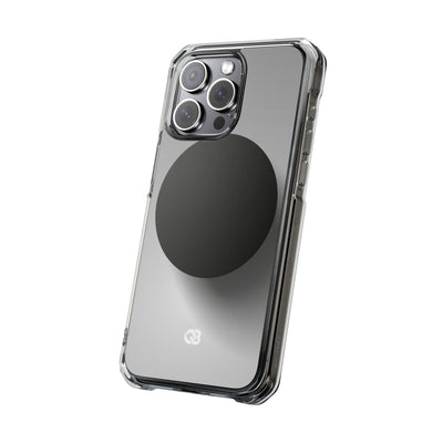 Grey Impact MagSafe Phone Case for iPhone - Matte Onyx Sphere