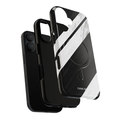 Distressed Stripe Motion iPhone 16 Case - Tough+ - CASE•BOB
