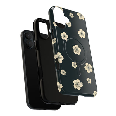 Midnight Sakura Bloom · Tough 2.0 Magnetic Phone Case for iPhone · Black