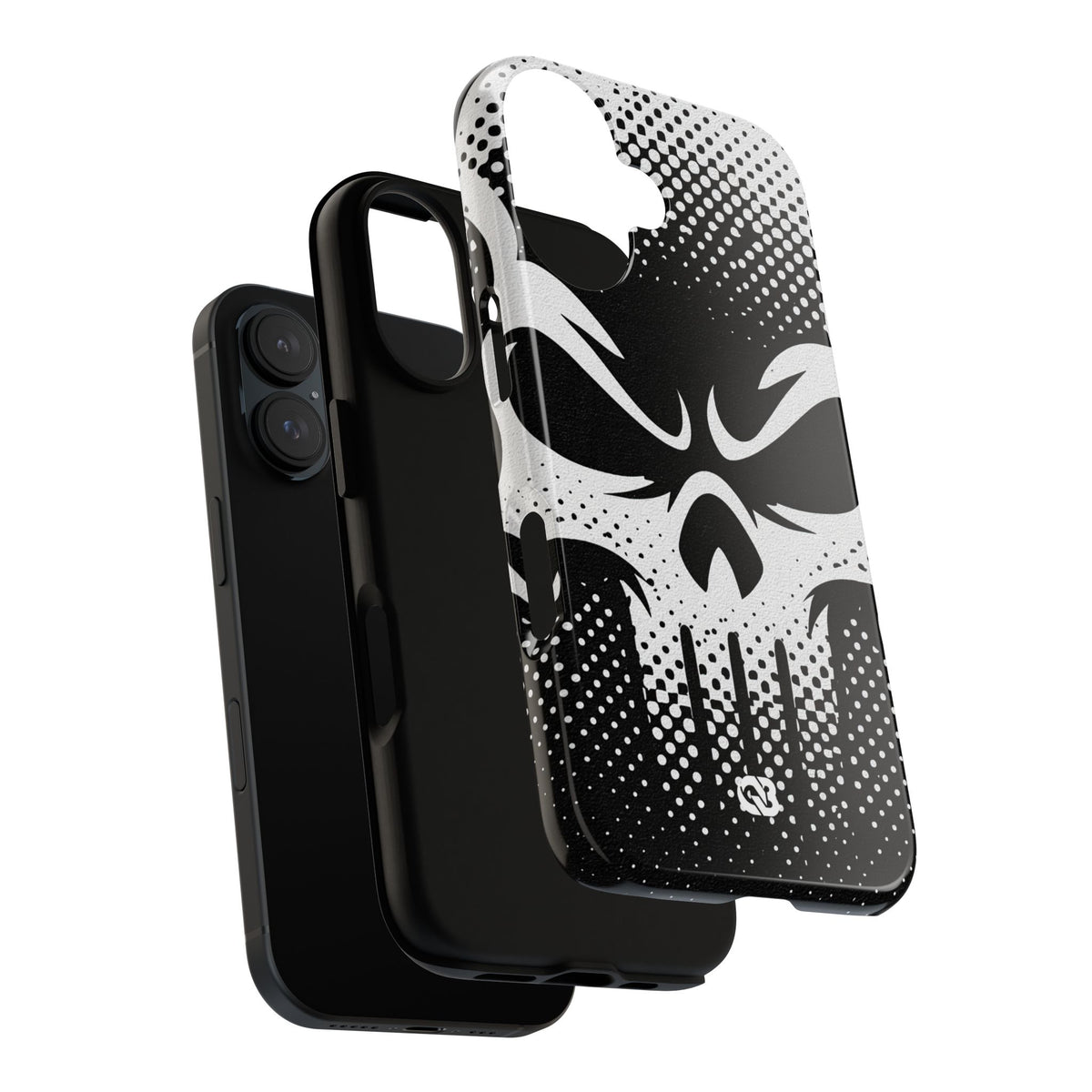 Phantom Halftone · Tough Phone Case for iPhone · Black