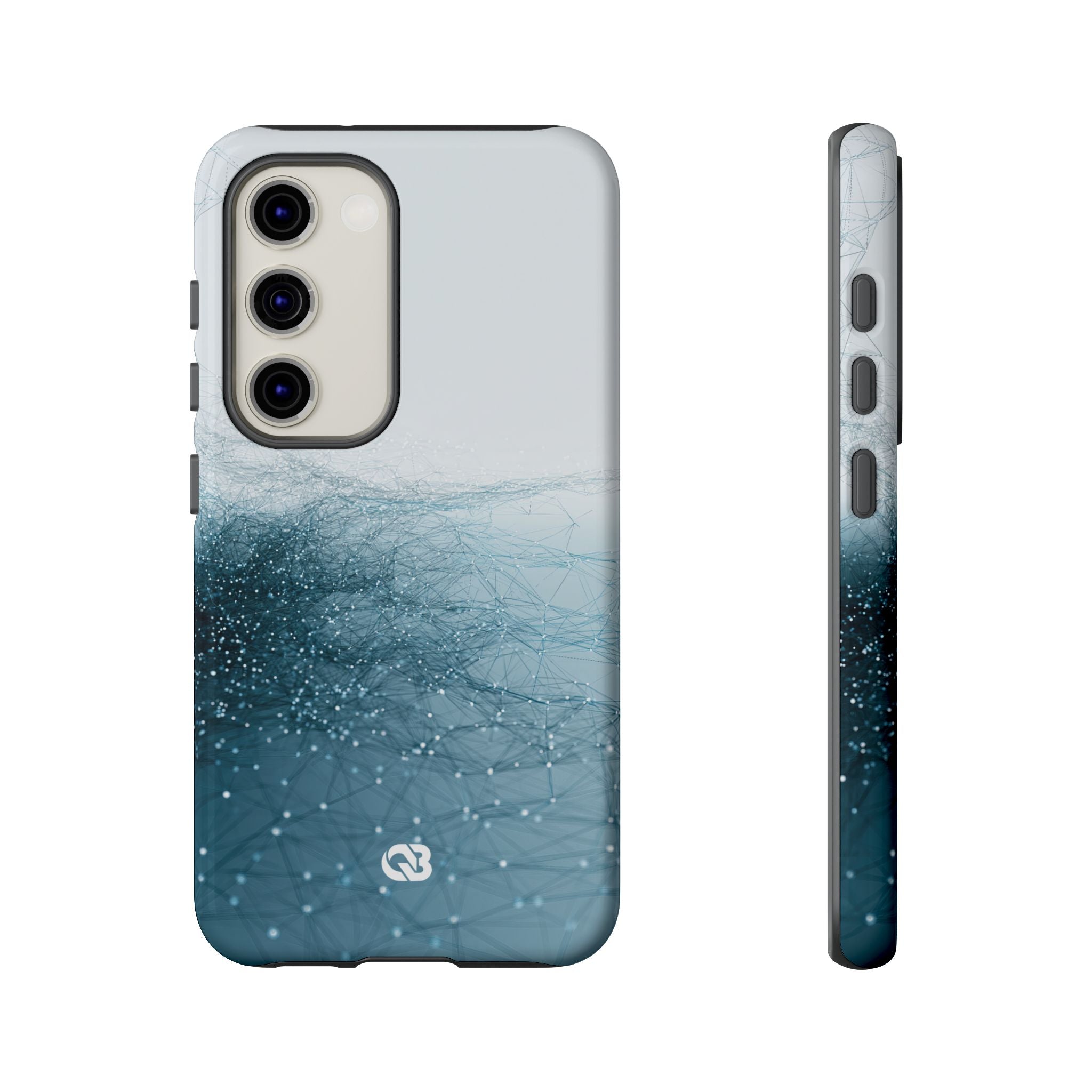 Teal Tough Phone Case for Samsung - Arctic Pulse Mesh