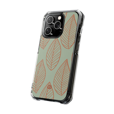 Sage Earth Leaves · Impact Telefoncover for iPhone · Magsafe