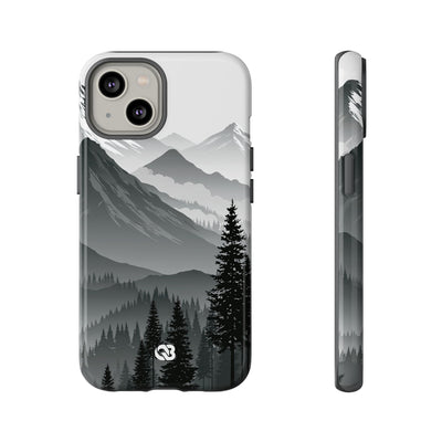 Alpine Horizon · Tough Phone Case for iPhone · Black