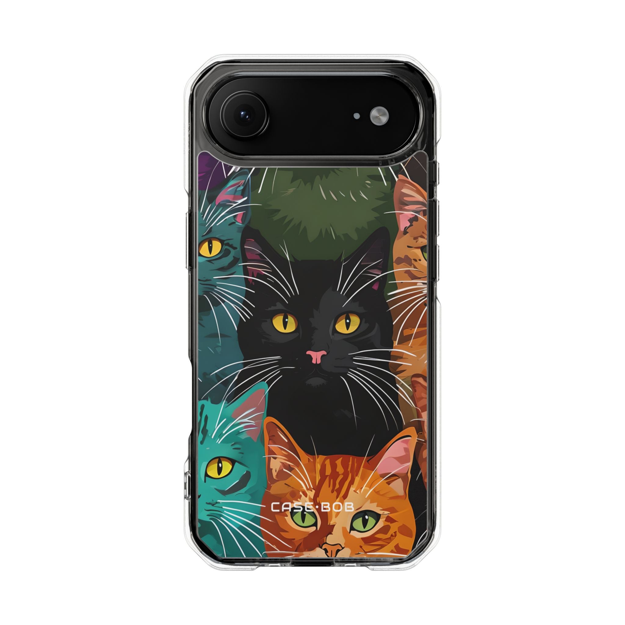 Whiskered Cats iPhone 17 Air Case - Impact