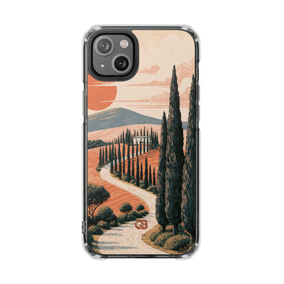 Orange Impact MagSafe Phone Case for iPhone - Terracotta Ridge Trail
