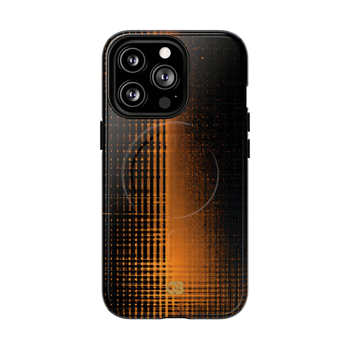 Amber Frequency · Tough 2.0 Magnetic Phone Case for iPhone · Orange