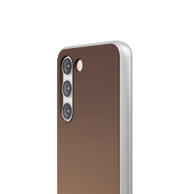 Brown Lite Phone Case for Samsung - Smoked Caramel Fade