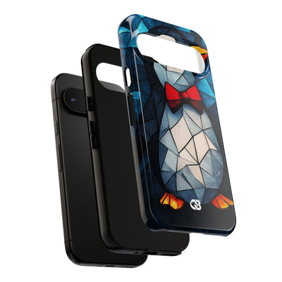 Mosaikk Sløyfe Pingvin · Tough Phone Case for Google Pixel