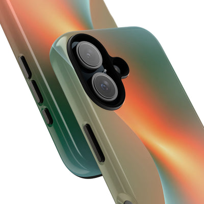 Radiant Contour · Tough Phone Case for iPhone · Orange