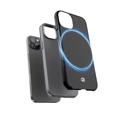 Luminous Corona · Tough Phone Case for iPhone · Blue
