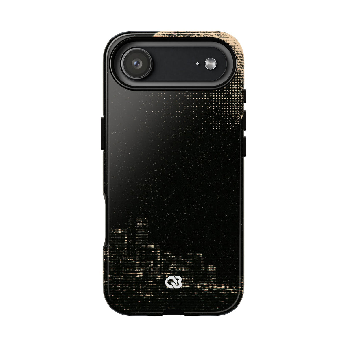 Lunar Metropolis Nocturne · Tough Phone Case for iPhone · Black