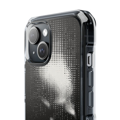 Raster Phantom · Clear Impact Magnetic Phone Case for iPhone ·  Black