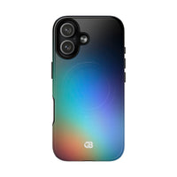 Black Tough 2.0 Magsafe Phone Case for iPhone - Electric Prism Grain