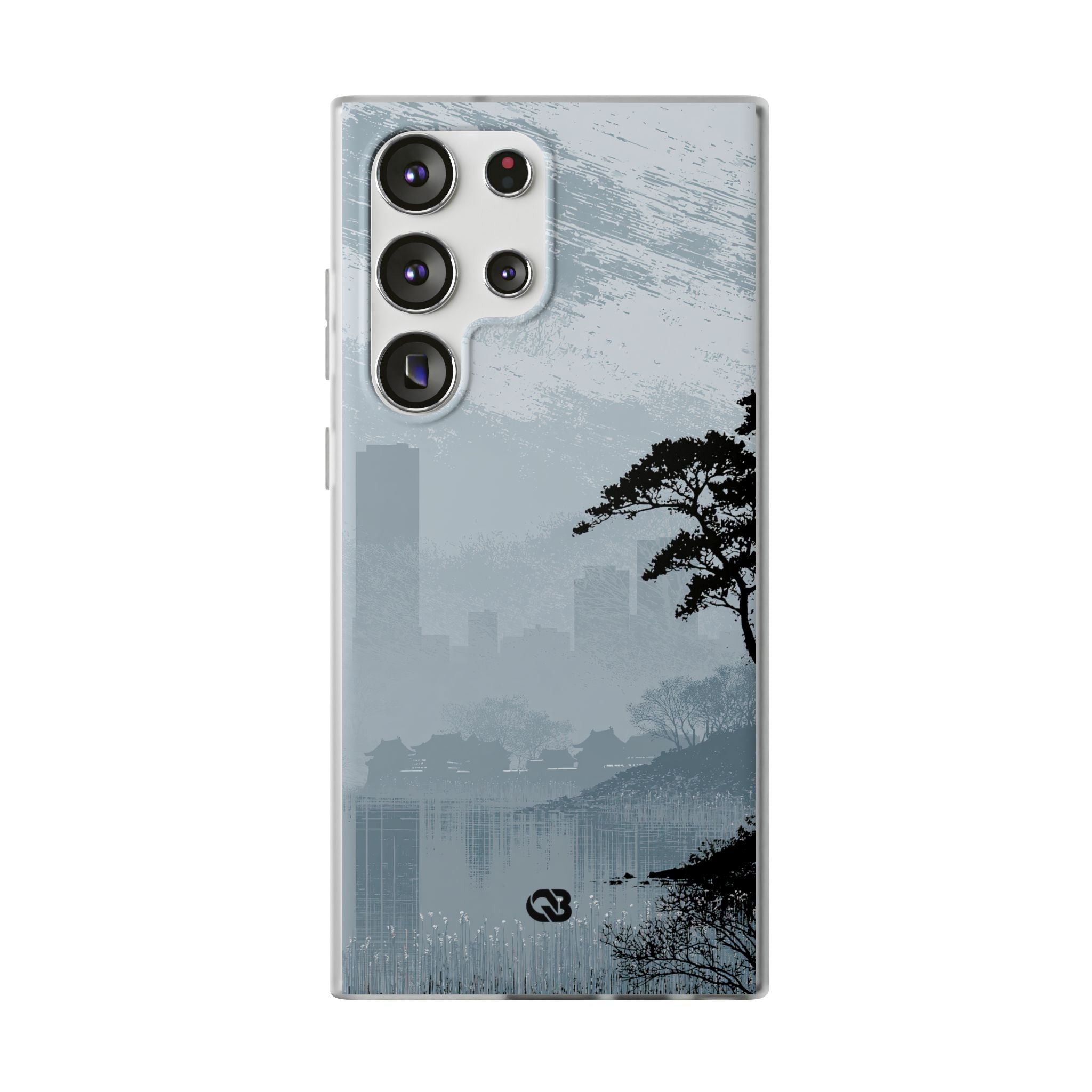Grey Lite Phone Case for Samsung - Steel Slate Zen