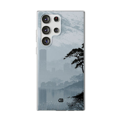 Grey Lite Phone Case for Samsung - Steel Slate Zen