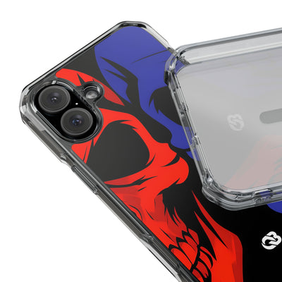 Crimson Cobalt Skulls · Impact Phone Case for iPhone · Magsafe