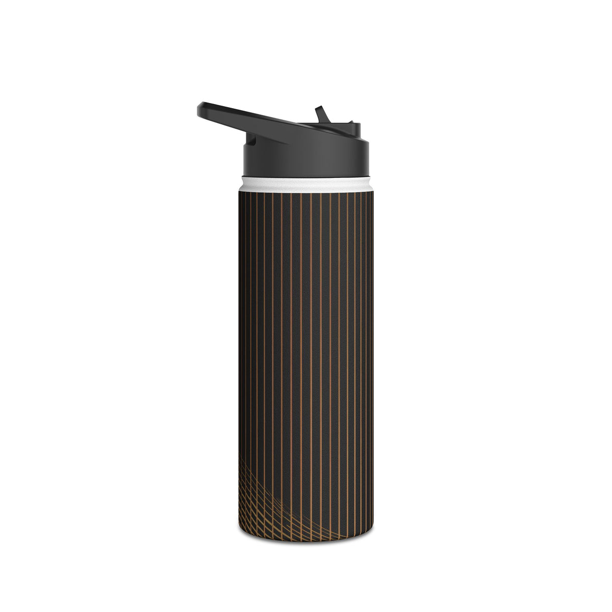 Celestial Horizon · Insulated Water Bottle · Black