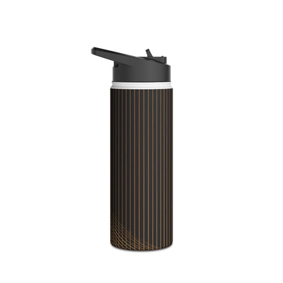 Celestial Horizon · Insulated Water Bottle · Black
